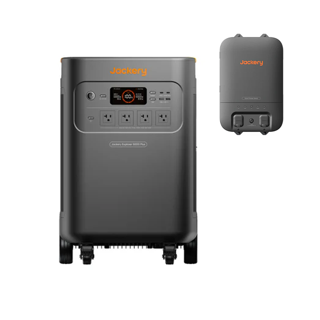 Jackery Explorer 5000 Plus + Smart Transfer Switch