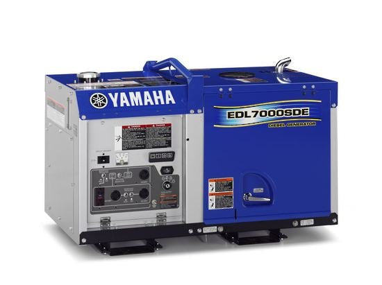GENERADOR 7000 WATTS DIESEL YAMAHA - EDL7000SDE