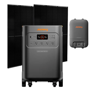 Jackery Explorer 5000 Plus + Solar panel 410w x 2 + Smart Transfer Switch