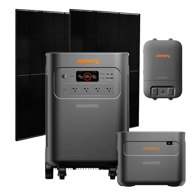 Jackery Explorer 5000 Plus + Solar panel 410w x 2 + Smart Transfer Switch + Battery Pack 5000 Plus