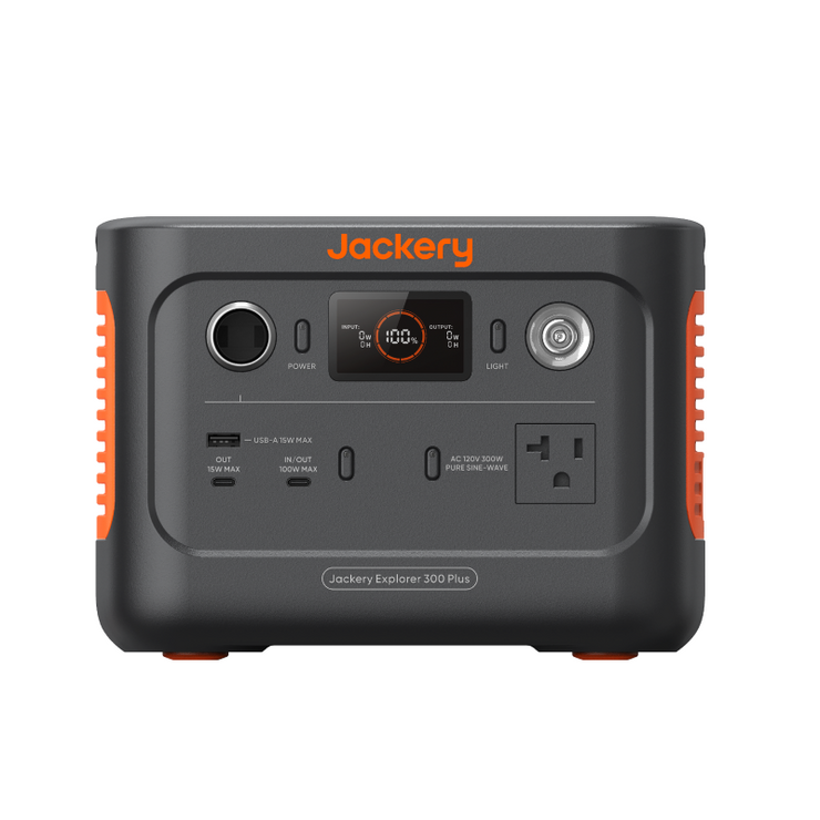 Jackery Solar Generator 300 Plus + SolarSaga 40W