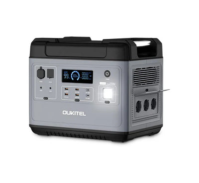 OUKITEL P2001 POWER STATION | 2000WH/2000W/ +                   Incluye Placa Solar 200 Watts GRATIS