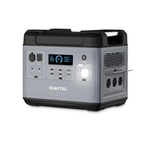 OUKITEL P2001 POWER STATION | 2000WH/2000W/ +                   Incluye Placa Solar 200 Watts GRATIS