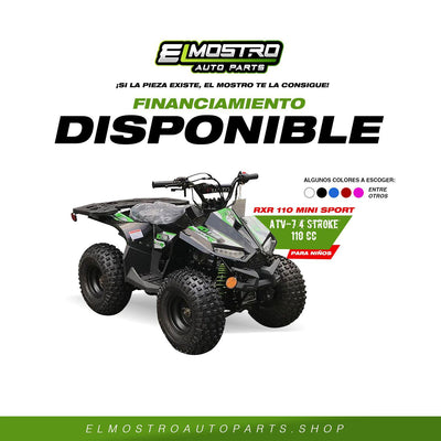 RXR 110 MINI SPORT ATV- 74 STROKE 110 CC