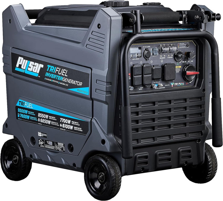 Generador PULSAR 9,500W TRI FUEL Inverter