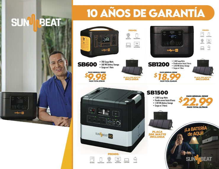 SUN BEAT 1200W