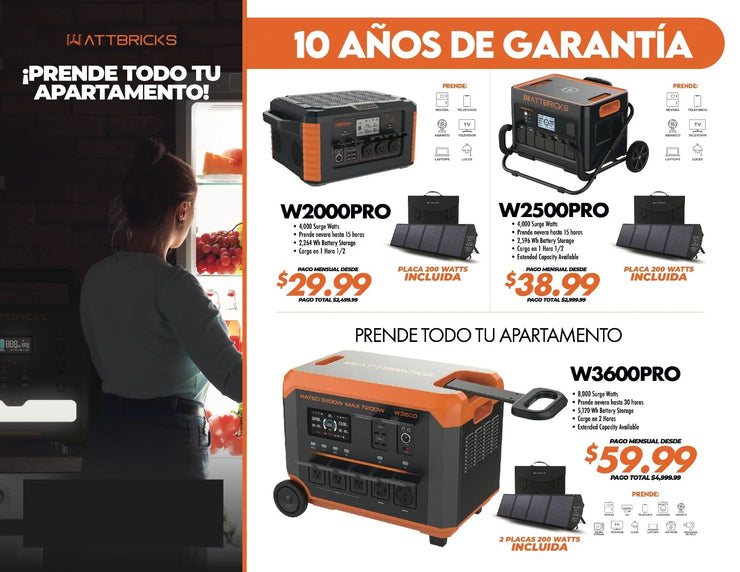 WATTBRICKS W3600 PRO