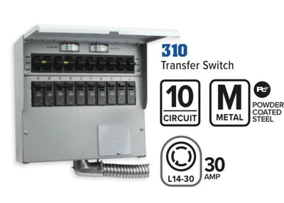 TRANSFER SWITCH 10 CIRCUITOS