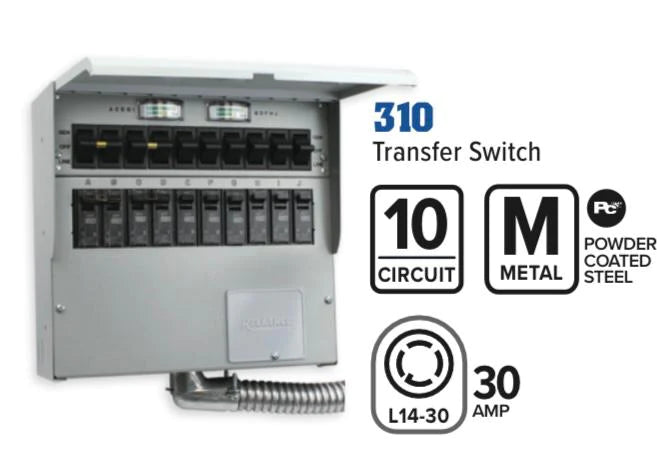 TRANSFER SWITCH 10 CIRCUITOS
