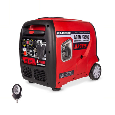 Generador Inverter 4,000W-Enciende con Beeper y Botón