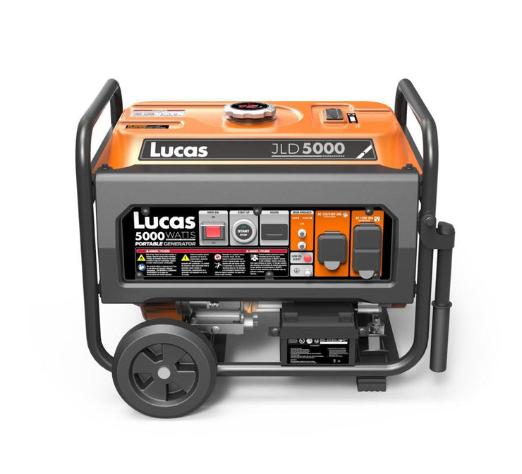 LUCAS |5000 WATTS | 120V| 30A| PRENDE POR BOTÓN O "BEEPER"
